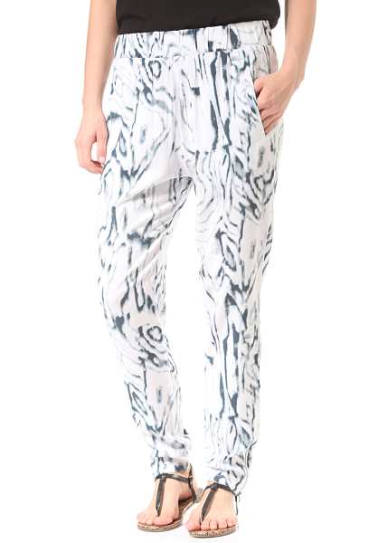 Minimum Susanna - Bianco Donna Accogliente Pantaloni (J3543)